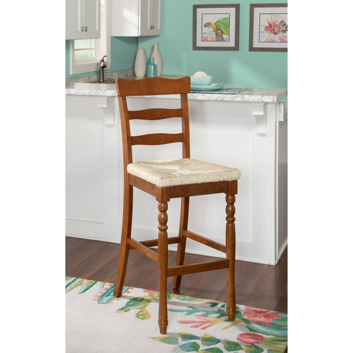 Walnut Brown Bar Stool I70888