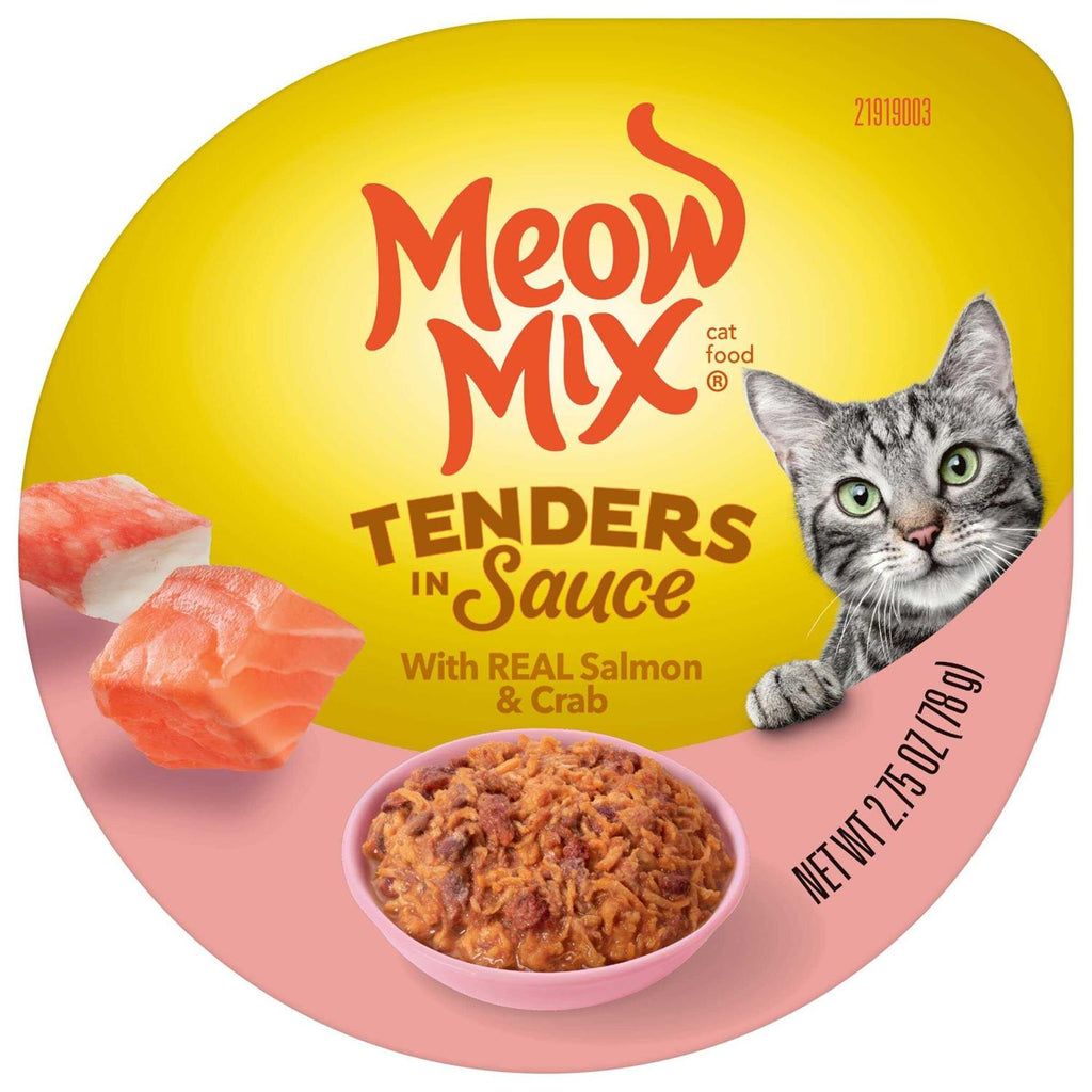 Real Salmon & Crab in Sauce Wet Cat Food P7731