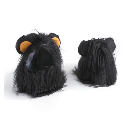 Cat Lion Mane Wig Hat Costume X200
