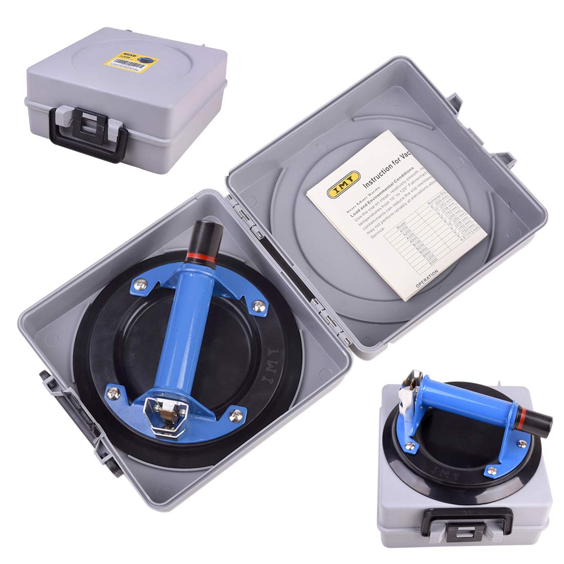 8 Glass Suction Cup with Metal Handle E5588