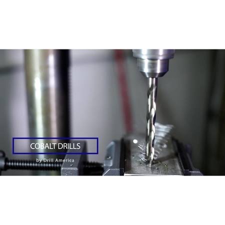 63/64 Cobalt Steel Taper Length Drill Bit Q399414