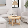 Round 30 Inch Coffee Table I929424