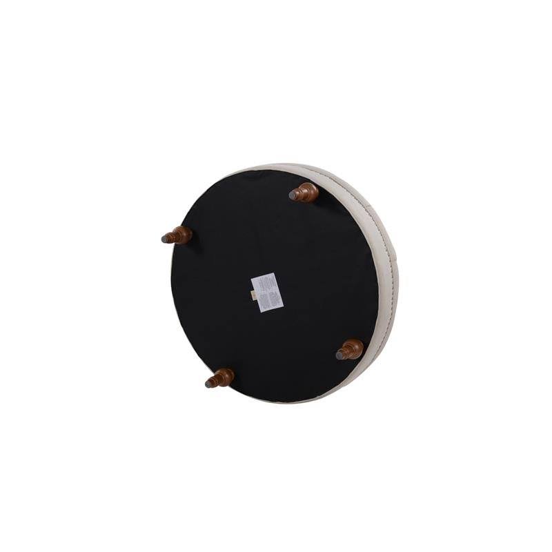Tufted Round Ottoman Y278605