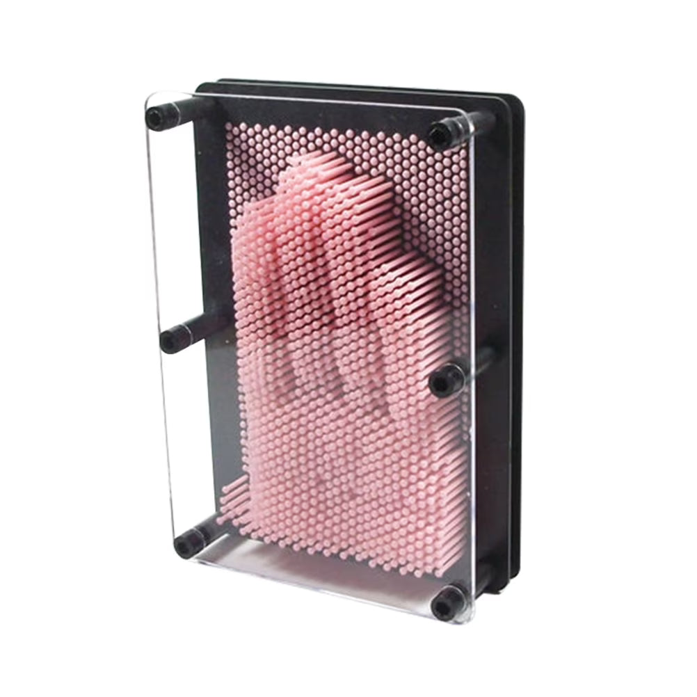 Medium Size Pink 3-Dimensional Pin Art Board Toy K397