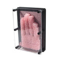 Medium Size Pink 3-Dimensional Pin Art Board Toy K397