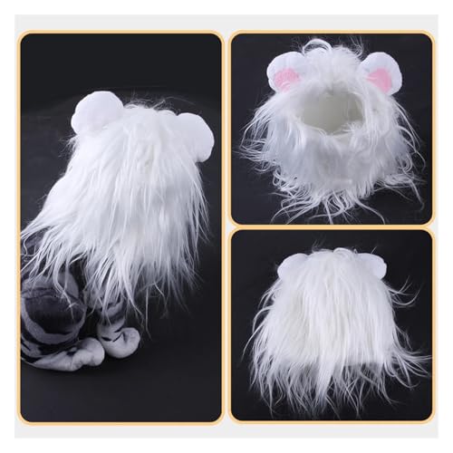 Cat Lion Mane Wig Hat Costume X200