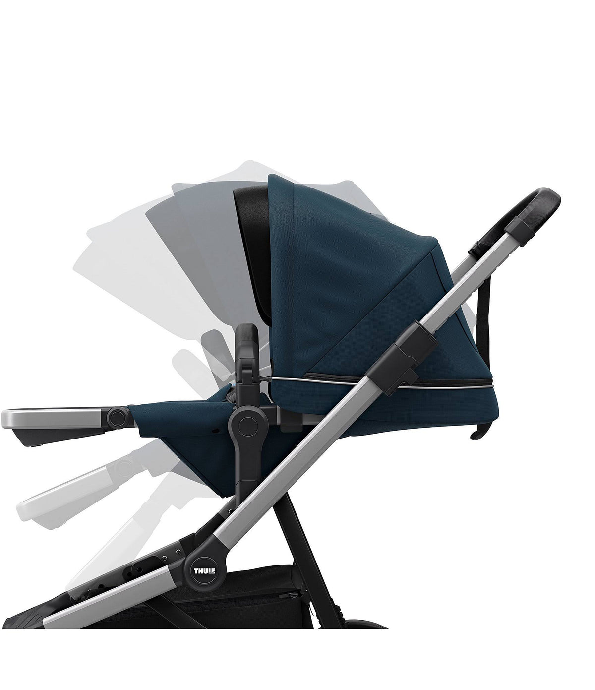 Grey Melange Stroller R7948