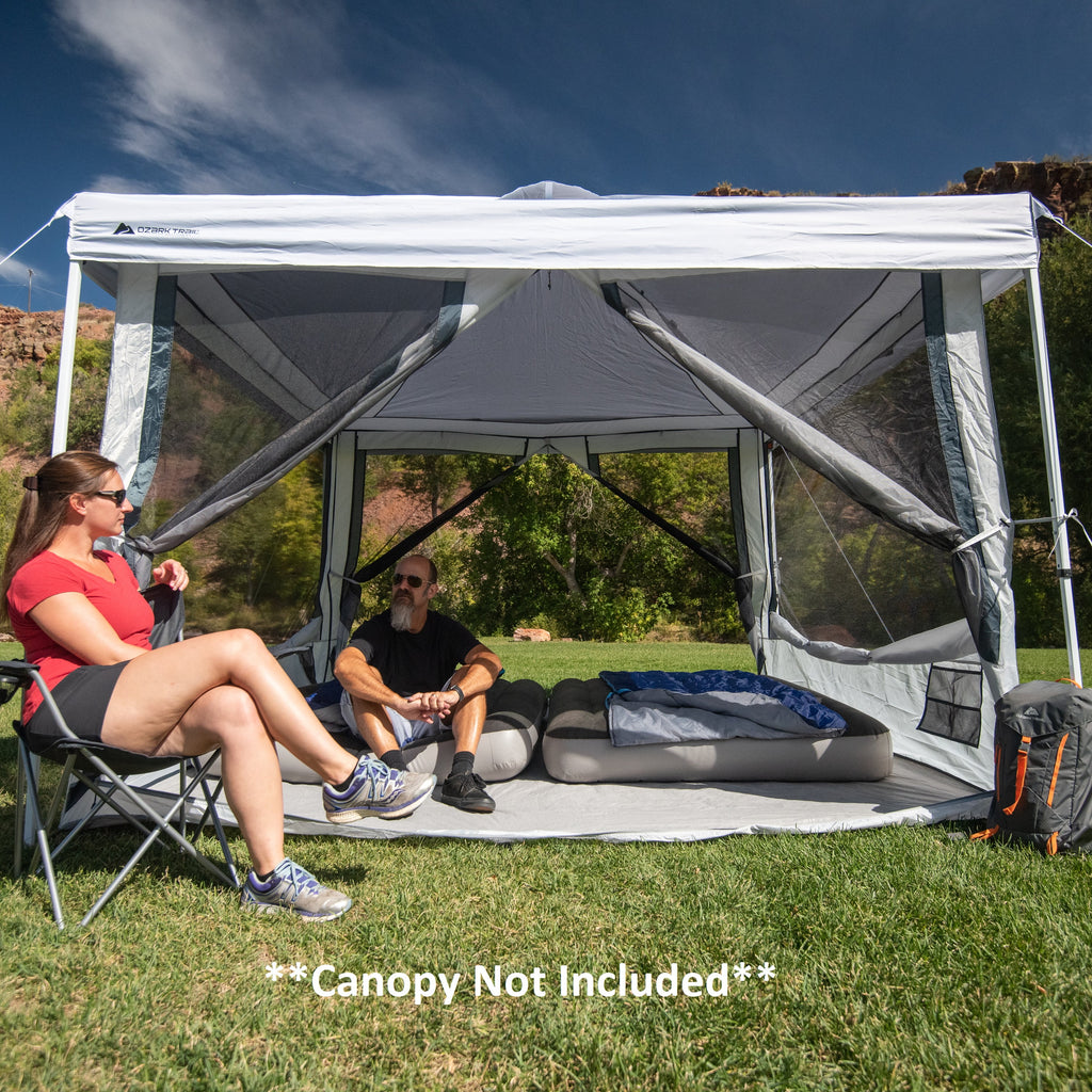 7-Person 2-in-1 Screen House Connect Tent with 2 Doors P755
