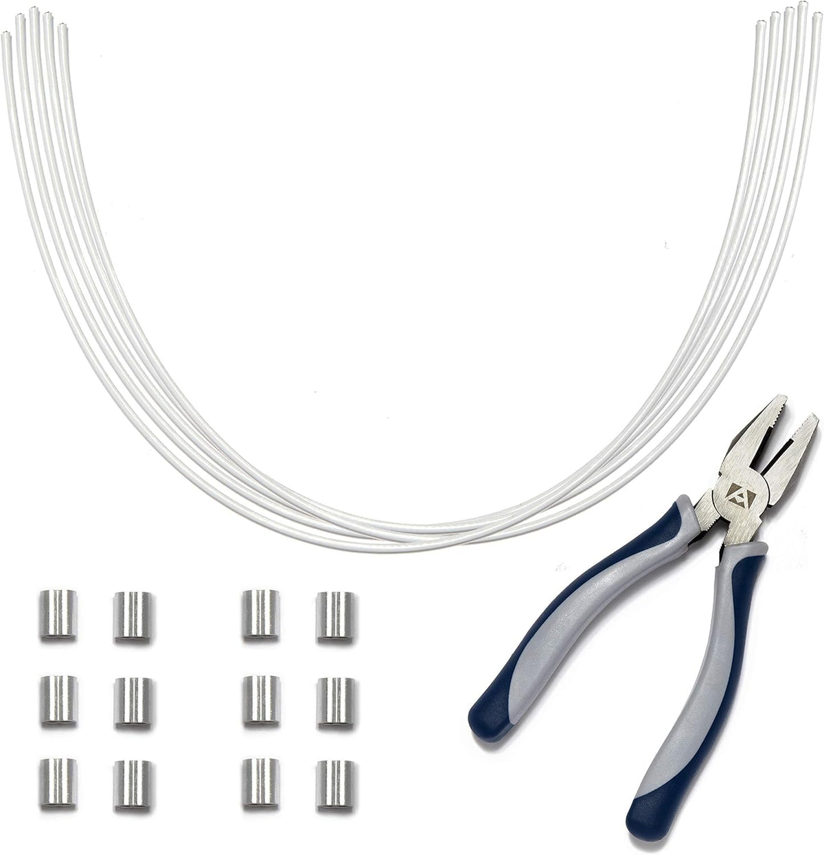 White 60 Pack Cable Tethers D5634