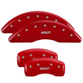 Red Brake Caliper Covers Front & Rear Set N5133