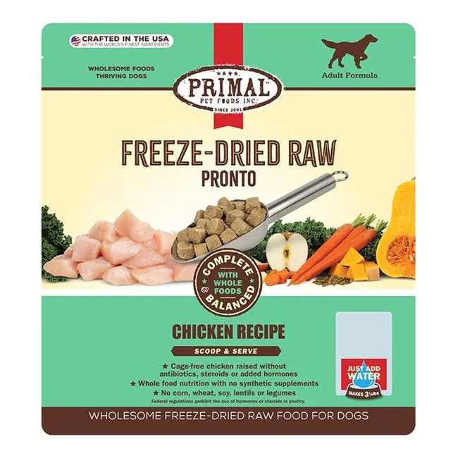 25 oz Freeze Dried Chicken Dog Food H1951