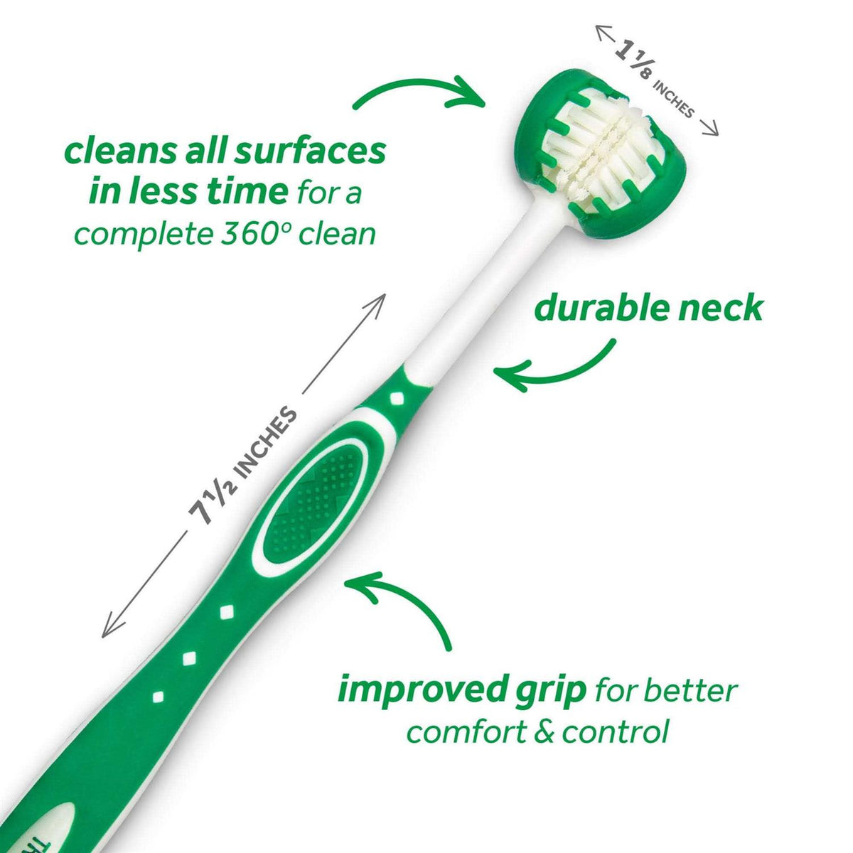 Triple Flex Toothbrush for Large Dogs K77394