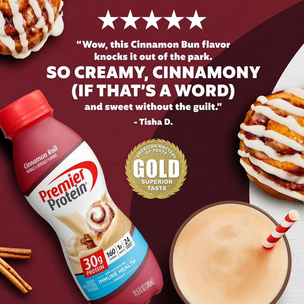 Cinnamon Roll Protein Shake 30g 11.5 fl oz 12 Ct I765