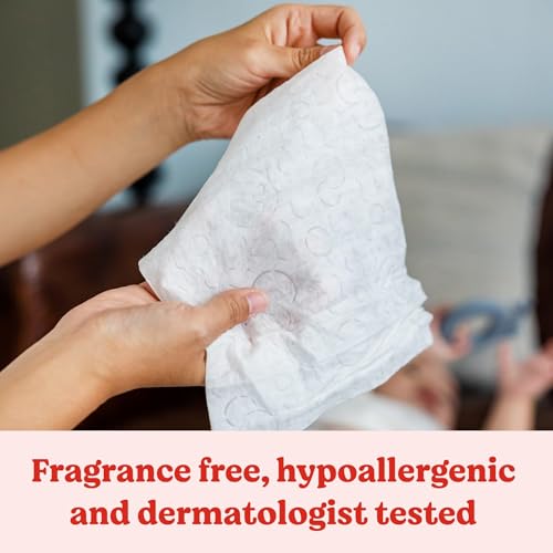 Unscented Hypoallergenic Baby Wipes, 768 Wipes Total D9545