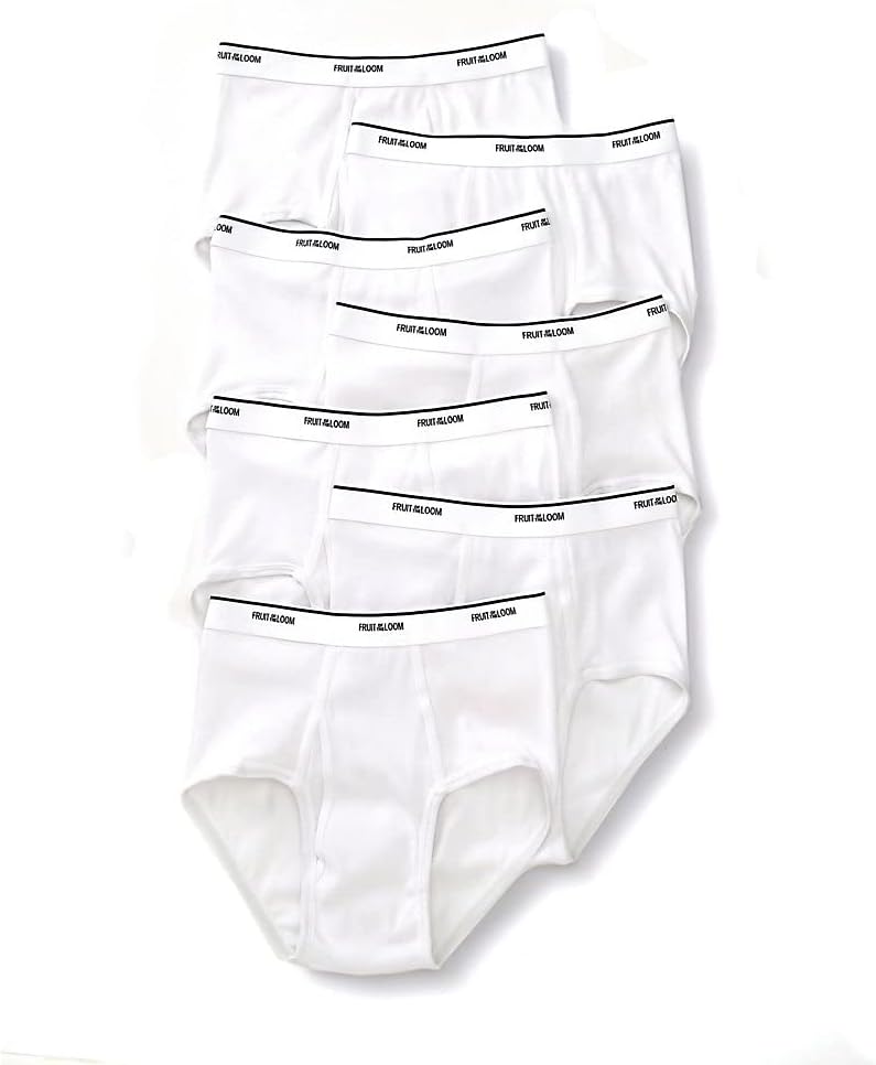 White Cotton Brief Multi-Pack Q58617