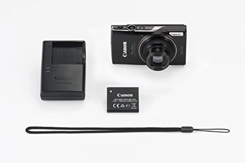 Black Digital Camera with 12x Optical Zoom and Image Stabilization N879