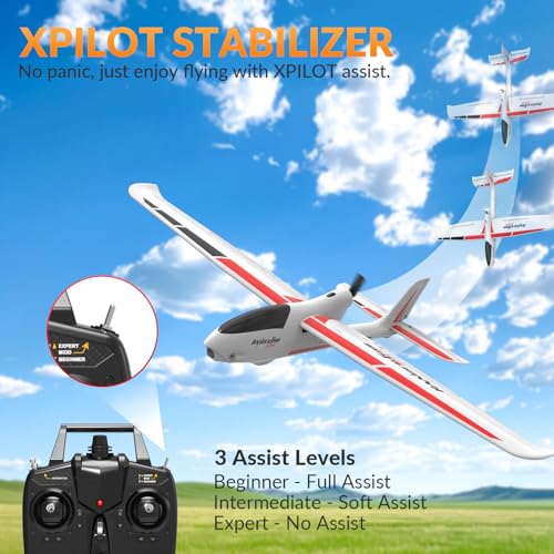 Black 4CH Remote Control Glider Airplane N2888
