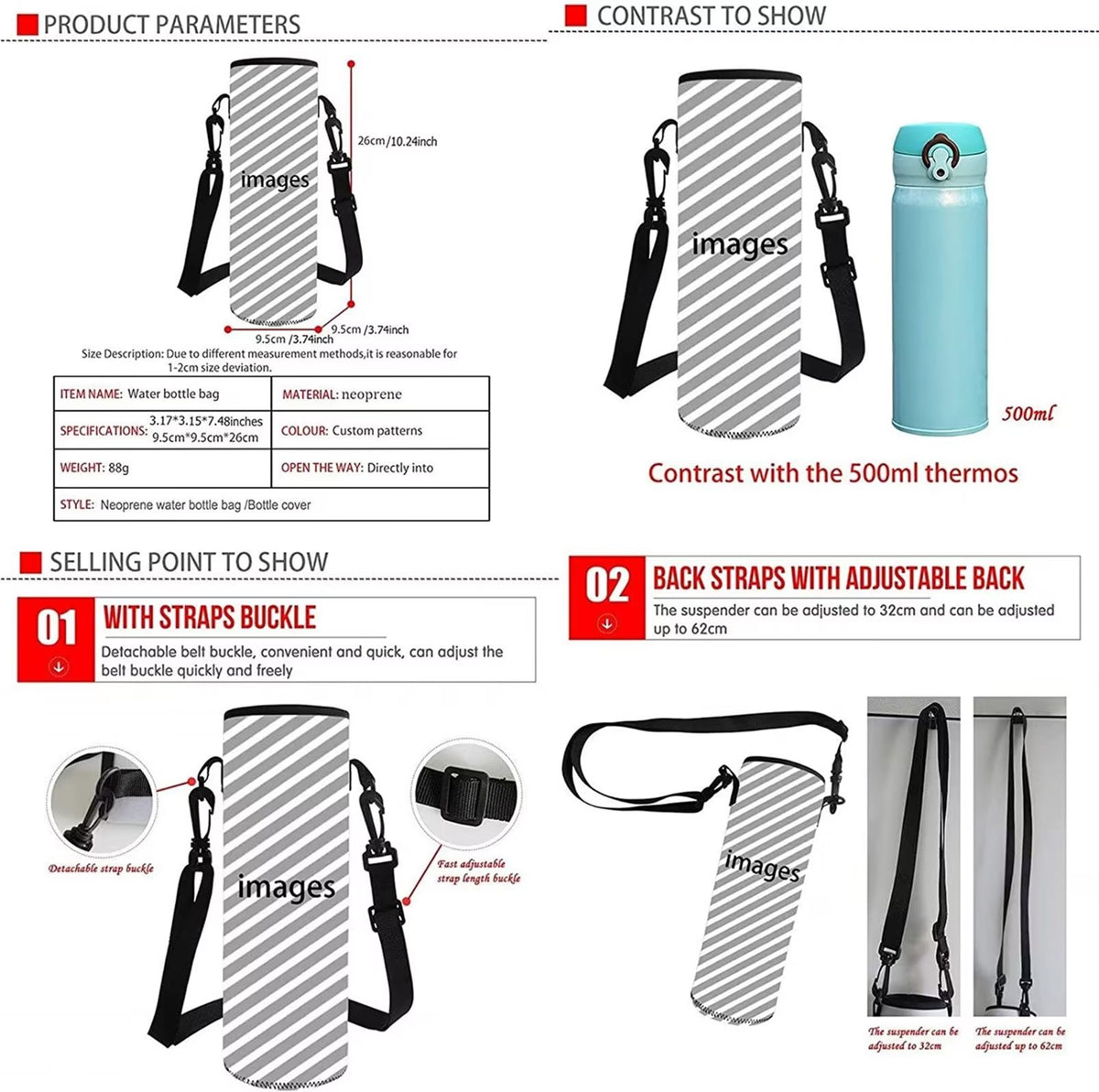 3 in 1 Backpack Set with Insulated Lunch Handbag E692232