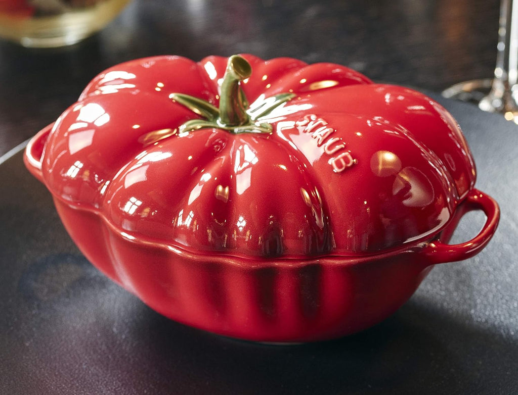 Enamelled Ceramic Tomato Casserole M254