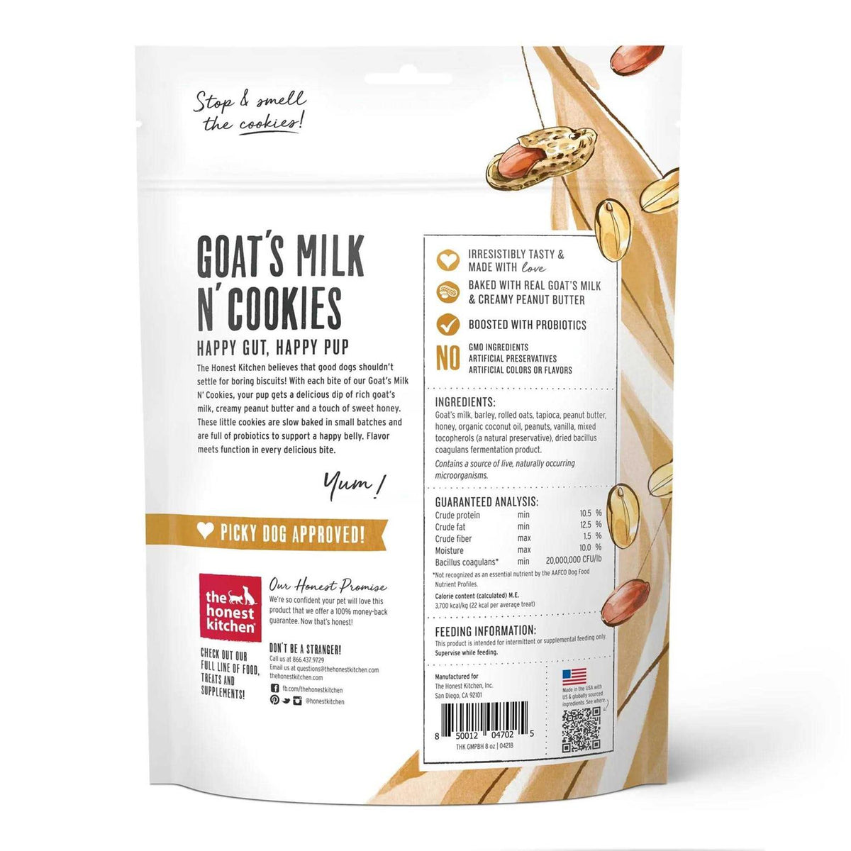 Dog Goat's Milk Cookies O208