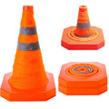 4 Pack Collapsible Traffic Cones W972057
