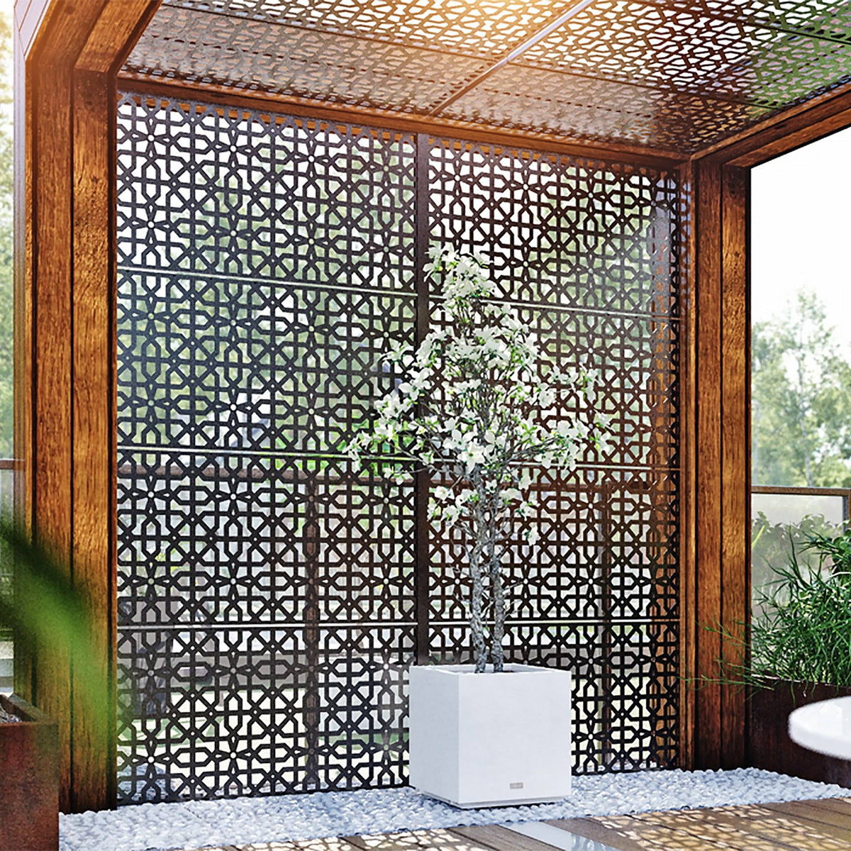 Metallic Screen Panel H1063