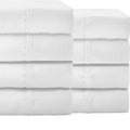 8 Pack Split Cal King Microfiber Sheet Set F39127