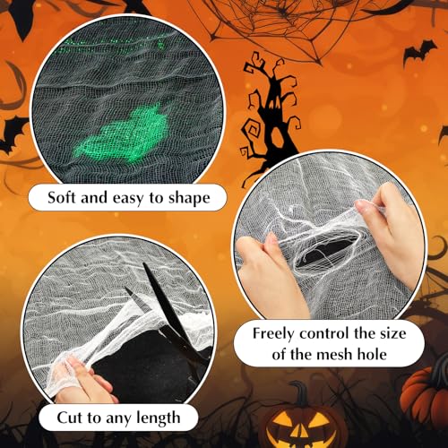 Luminous Halloween Cheesecloth Fabric Decorations O629727