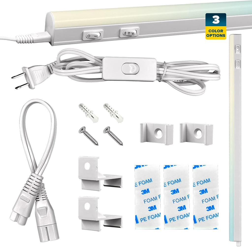 34 Inch LED Under Cabinet Light Kit, 3 Color Option, 12W R334