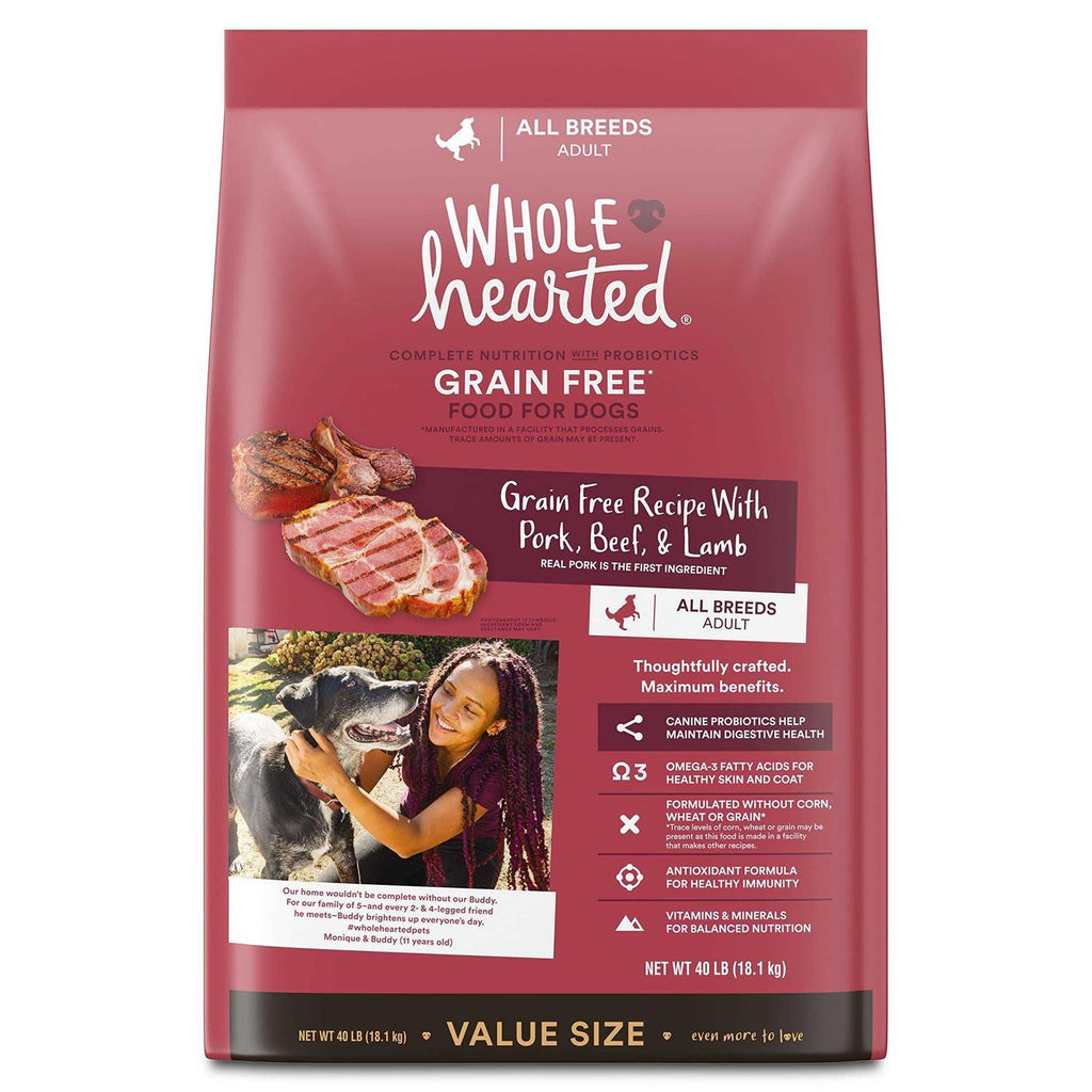 Grain Free Pork Beef & Lamb Recipe Dry Dog Food D935