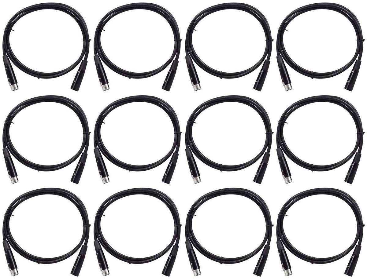 5-Pin Male-Female DMX Lighting Cables B348