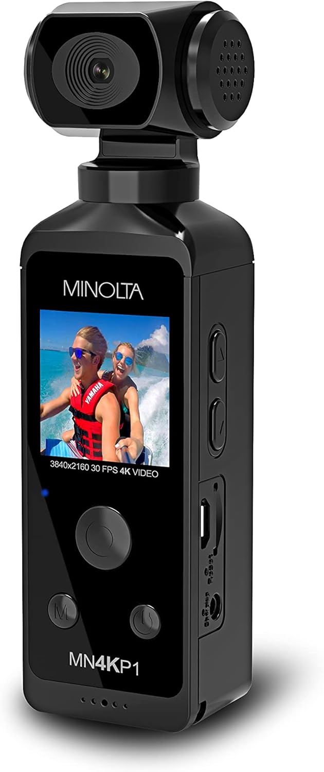 4K Ultra HD Pocket Camcorder, Black A11147