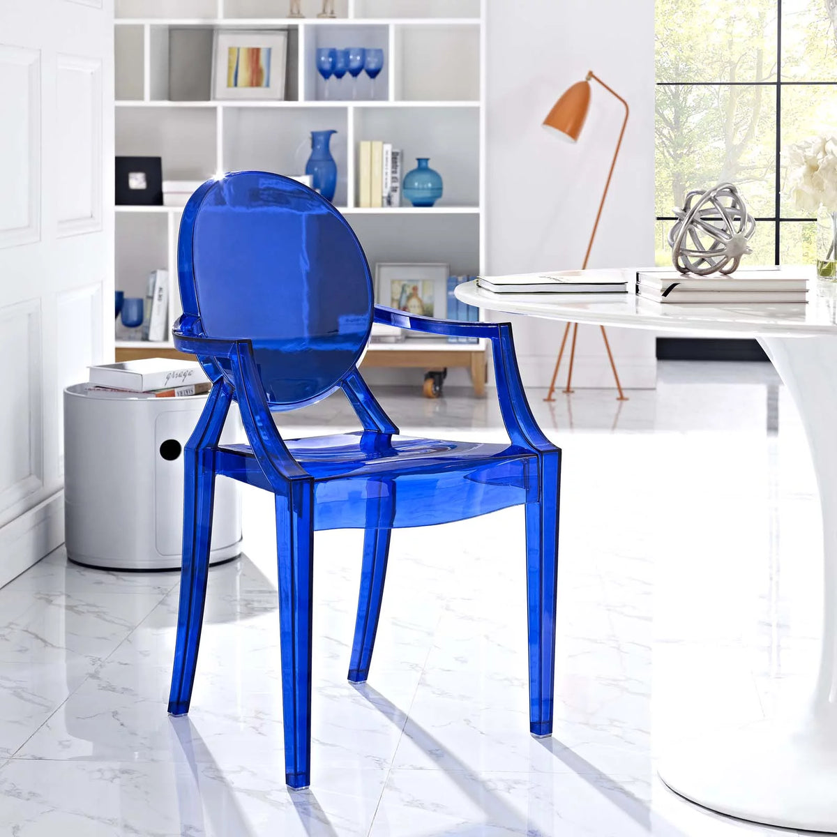 Blue Dining Armchair Z9891