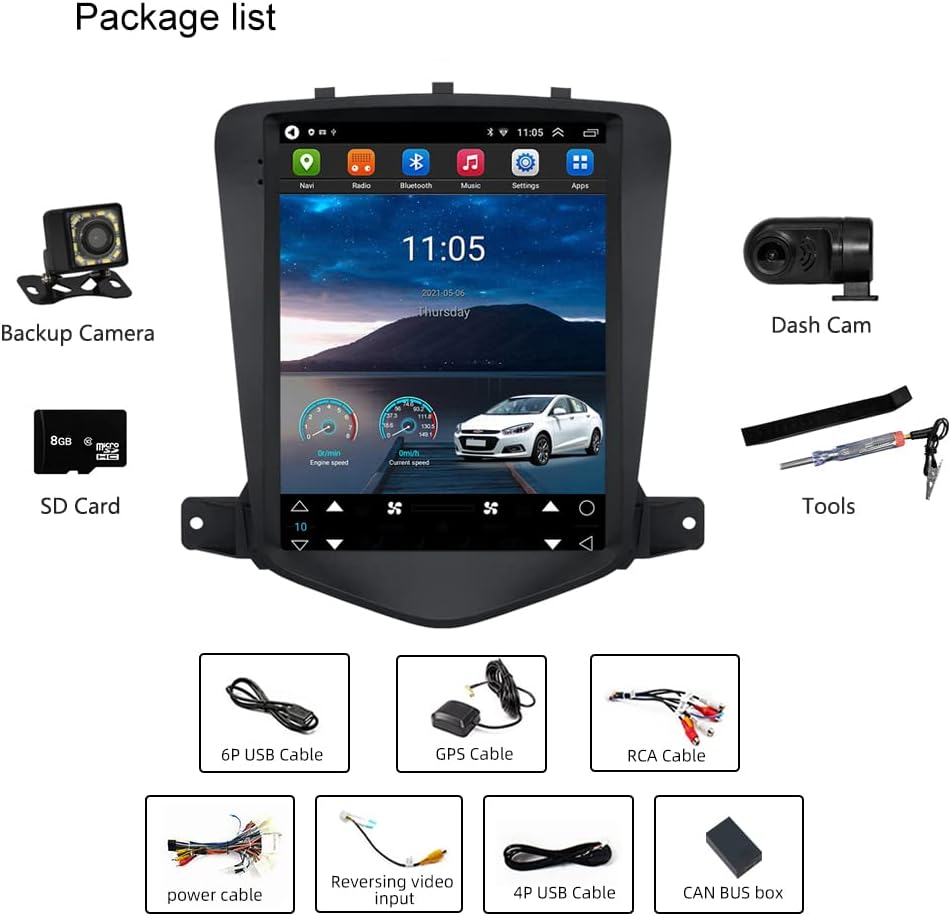 10.4 Inch Touchscreen Car Stereo Radio with Bluetooth K2667