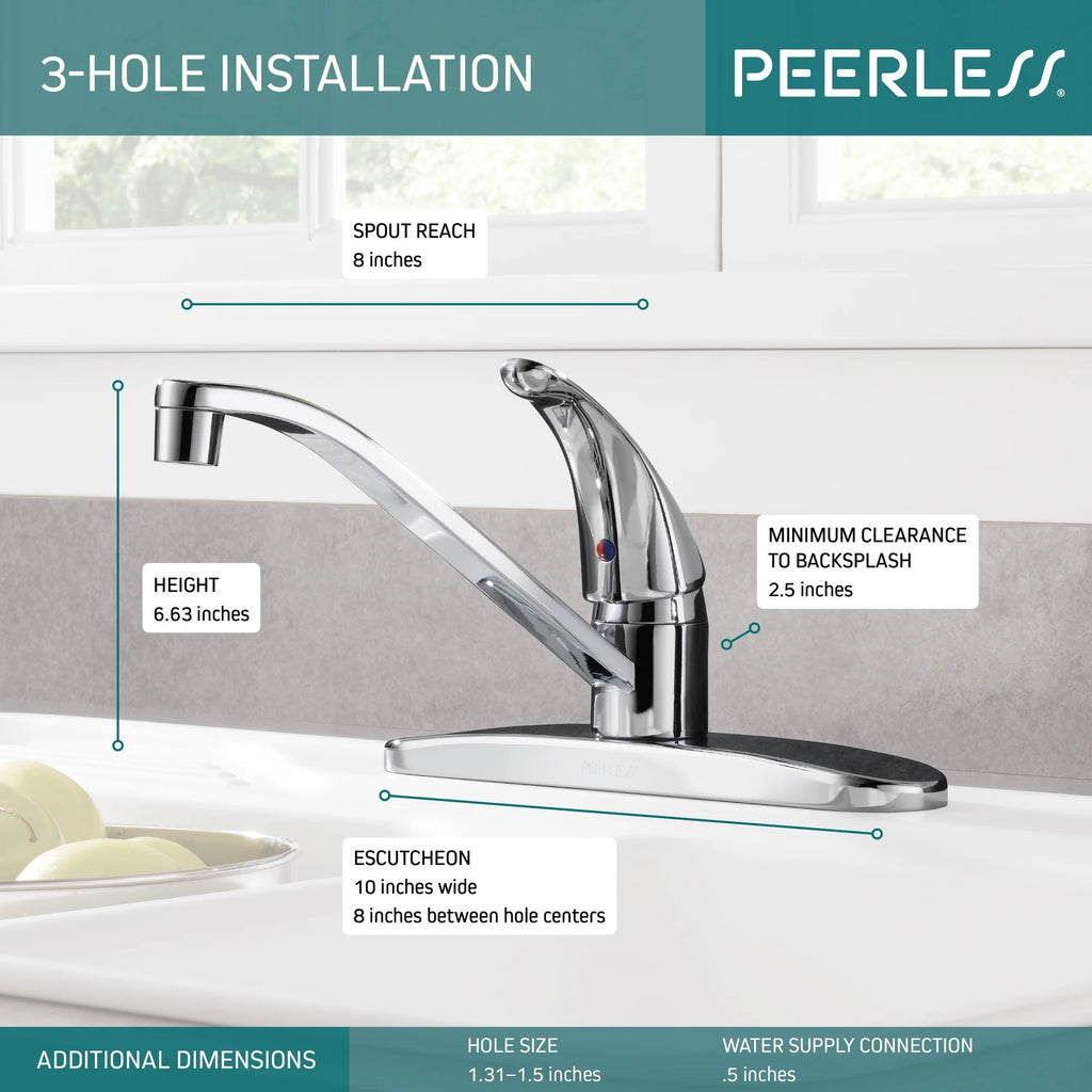Single Handle Kitchen Faucet B7746