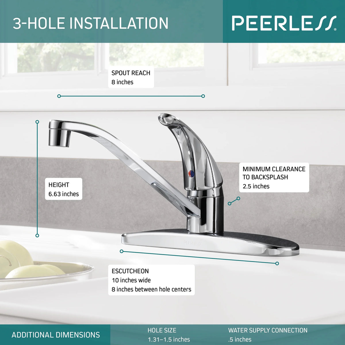 Single Handle Kitchen Faucet B7746