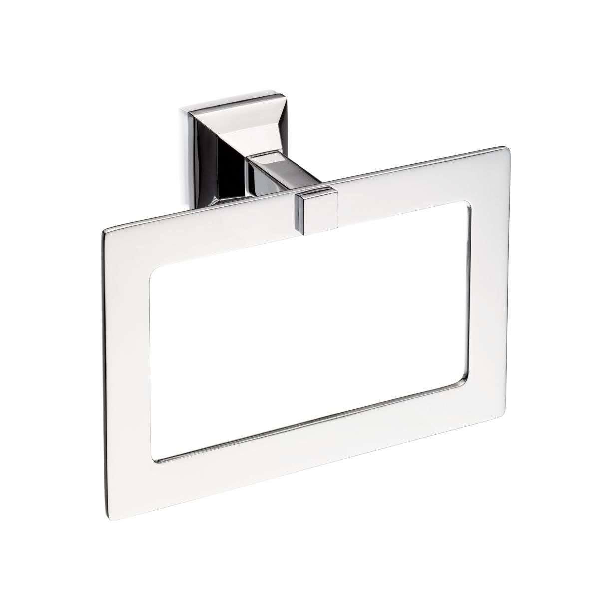 Brushed Nickel Towel Ring R41372