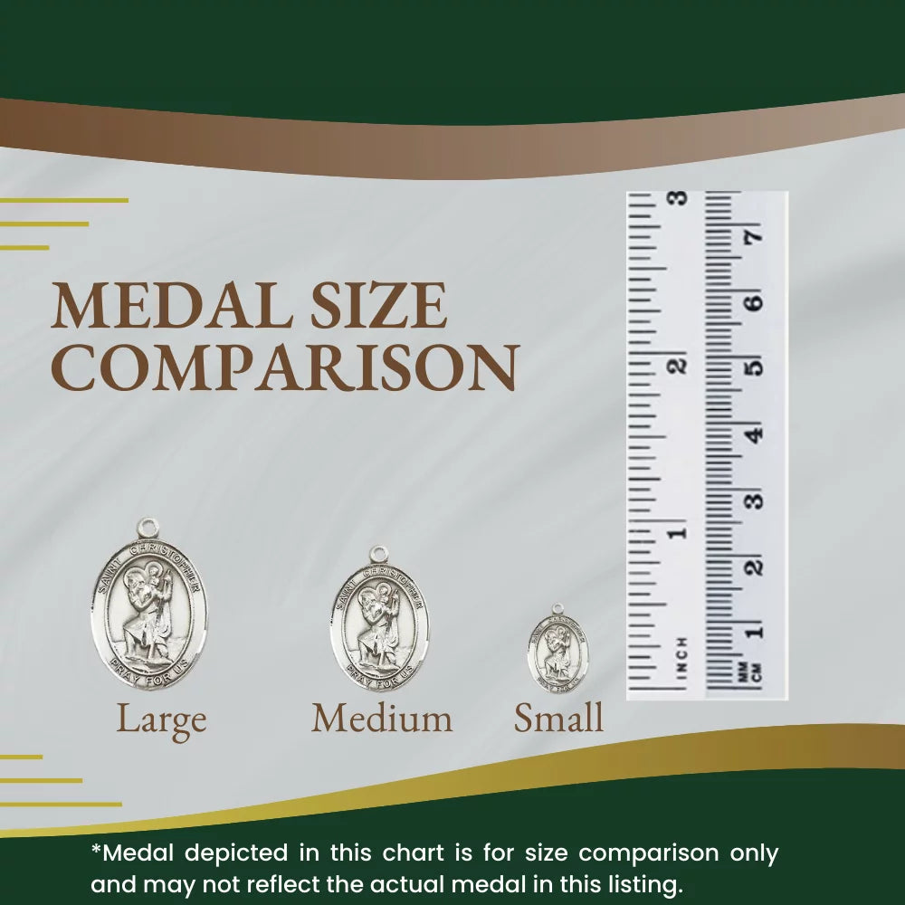 Oval Pewter Medal M309990