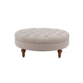 Tufted Round Ottoman Y278605