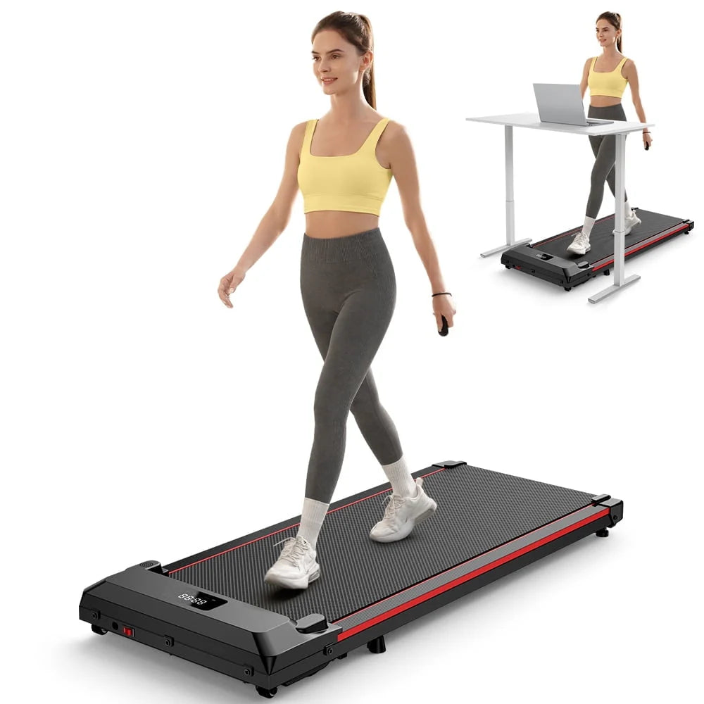 2 in 1 Under Desk Treadmill with Remote Control M7075