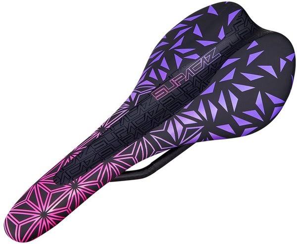 Carbon Saddle Neon Pinkpurple Fade F815016