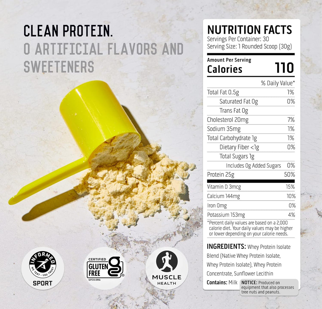 Unflavored 2 lb & Chocolate 18 Servings Protein Powder M3129