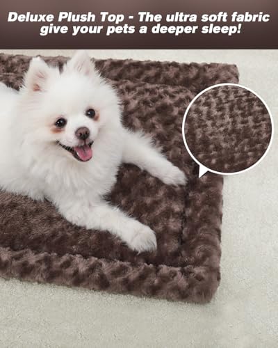 Gray 41 x 27 Inch Washable Dog Bed Mat Z873