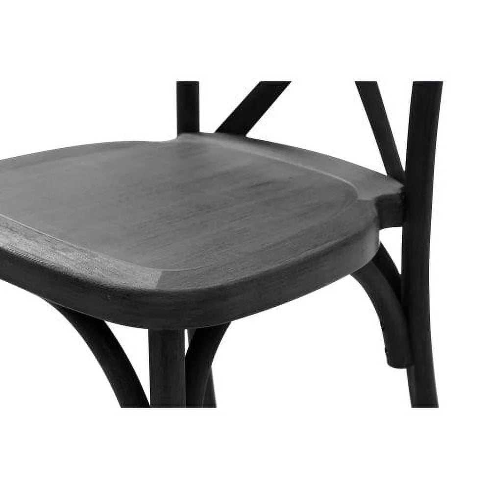 Resin Dining Side Chair Set of 4 U74348
