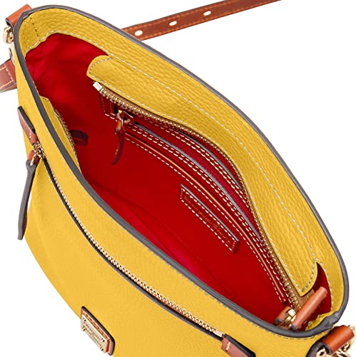 Pebble Grain Zip Crossbody Handbag Z121