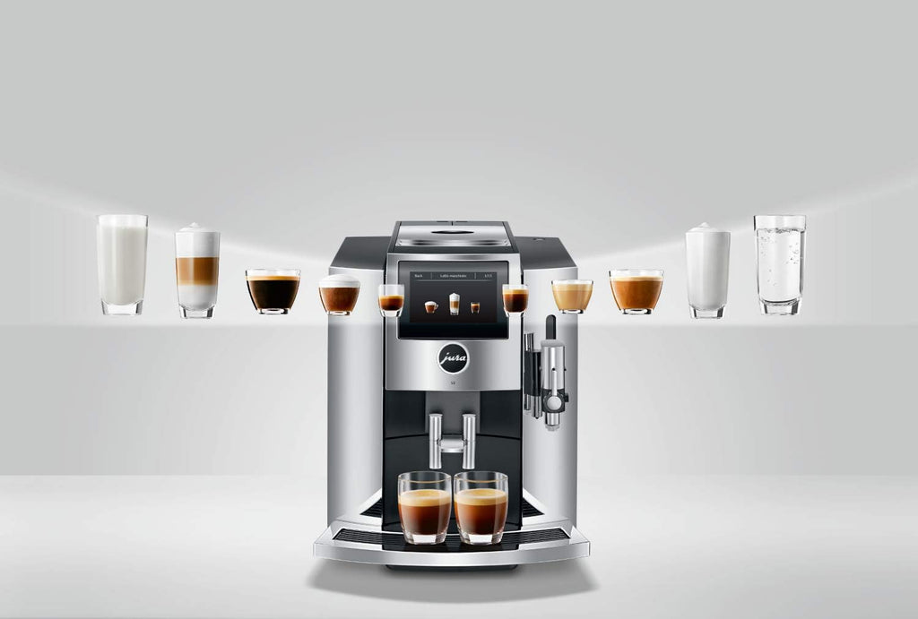 Chrome Automatic Coffee Machine, 64 ounces H1893