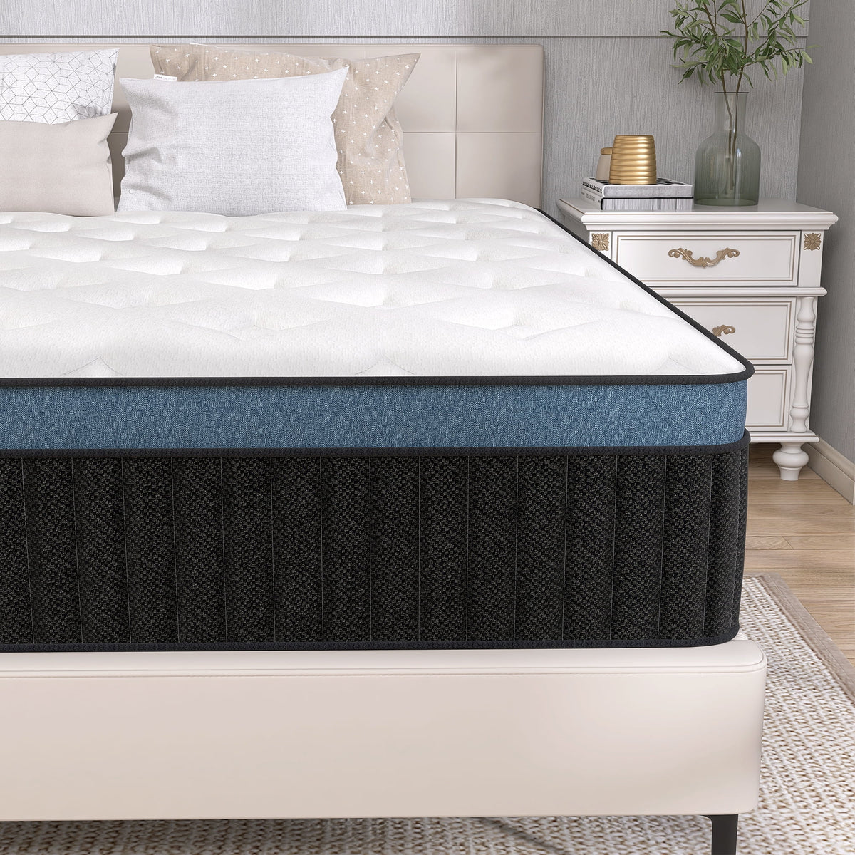 14 inch Full Hybrid Mattress with Gel Memory Foam I167