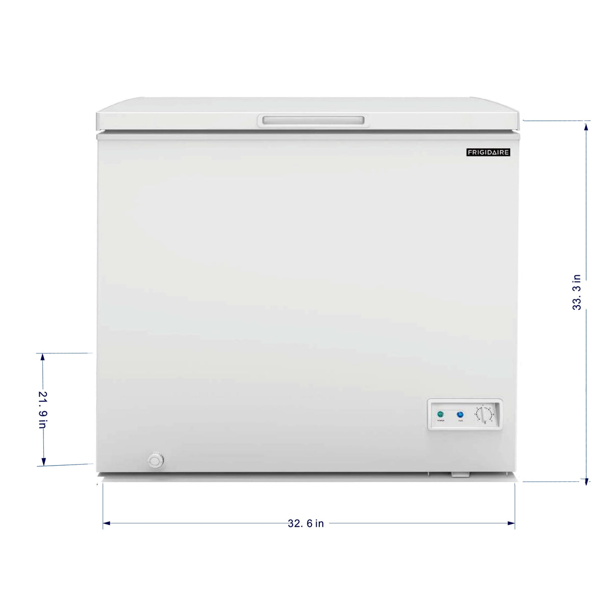 7.0 Cu. ft. White Chest Freezer V10249
