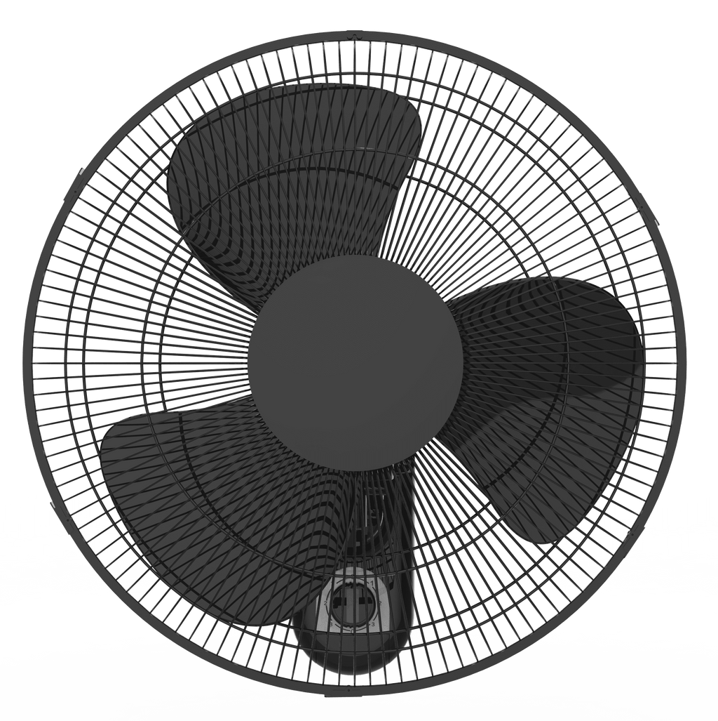 16 3-Speed Oscillating Wall Mount Fan X57353
