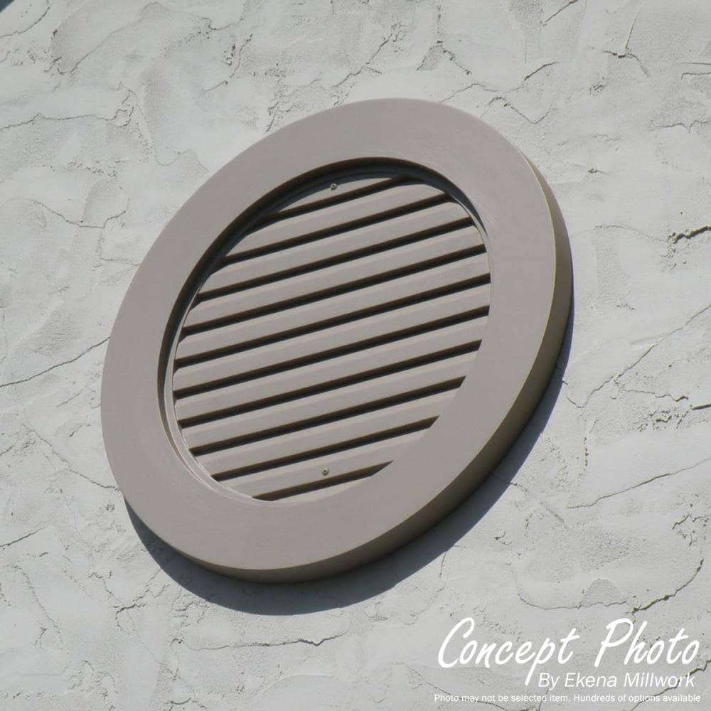 Cathedral Urethane Gable Vent Louver W85596